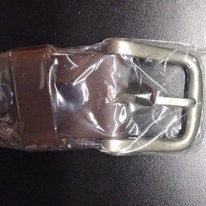 Paul and Taylor men's brown leather belt size 36 new